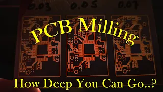 How to make a PCB prototyping with UV soldermask milling depth How Deep You Can Go