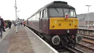 West Coast Railways diesel locomotives at work.