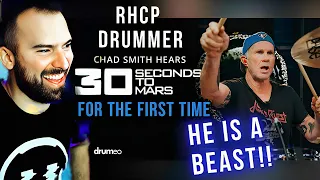 Singer-Songwriter REACTS: Chad Smith Hears Thirty Seconds To Mars For The First Time (RHCP Drummer)
