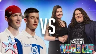 Twist & Pulse vs Jonathan & Charlotte | Britain's Got Talent World Cup 2018