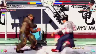 Tekken Tag 2 Unlimited Knee (Bruce/Bryan) vs Hao (Feng/Jin) part 1