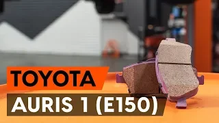 Как заменить тормозные колодки передние на TOYOTA AURIS 1 (E150) [ВИДЕОУРОК AUTODOC]