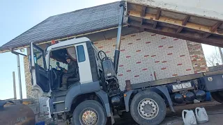 первый подъём.мега самосвала.