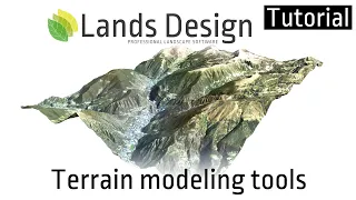 Lands Design for Rhino tutorial 02: Terrain Modeling tools