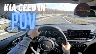 2022 KIA Ceed III  (1.5  T-GDi 160 HP) | POV Test Drive