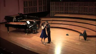 Natalia Varakina and Paul Wagner Tango Display - Sydney Conservatorium