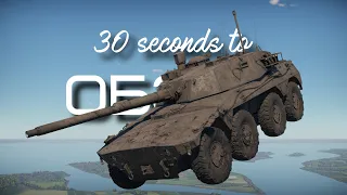 30-ти секундный обзор Rooikat 105 в War Thunder