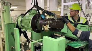 Service Air Compressor (screw type) Overhaul