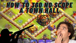 How To 360 NO SCOPE a Town Hall - (To Save Legend's League)