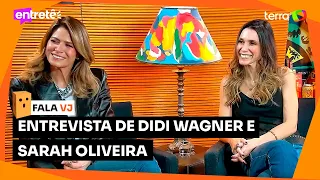 Didi Wagner e Sarah Oliveira relembram tretas dos bastidores MTV