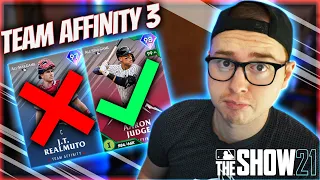 Ranking EVERY card in Team Affinity Season 3 in MLB The Show 21 Diamond Dynasty