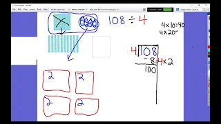 Division Video 4: 108 divided by 4