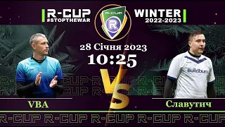 VBA 1-1 Славутич      R-CUP WINTER 22'23' #STOPTHEWAR в м. Києві