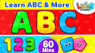 ABC Alphabet Song, Learn ABC Letters, Number Counting, Colors For Kids and Toddlers