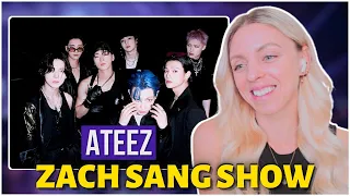 ATEEZ REACTION: Zach Sang Show [The World, Outlaw, Bouncy, Creative Process]