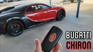 Bugatti Chiron Fire Damaged At Copart @ElAlfaElJefeTV