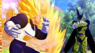 Dragon Ball Z: Kakarot - Vegeta vs 2nd Form Cell & Perfect Cell (Final Form) PS4 Pro