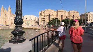 Walking in Sliema -Malta Country 2022-4k-part3