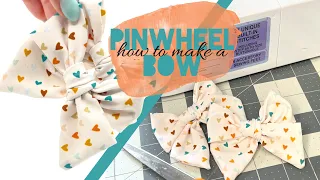 Pinwheel Hair Bow Tutorial | How to make a Pinwheel Bow