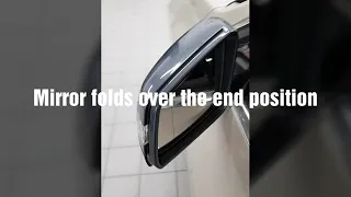 Mercedes 2009- wing mirror problem and repair solution