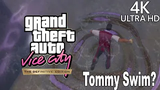 Can Tommy Swim? Grand Theft Auto Vice City The Definitive Edition [4K]