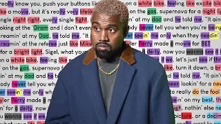 Kanye West - Follow God | Rhymes Highlighted