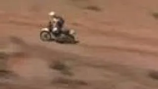 Heroes Legend 2006 XT500 crashes in rally to Dakar