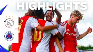YOUTH LEAGUE is back 🥰 | Highlights Ajax O18 - Rangers FC O18