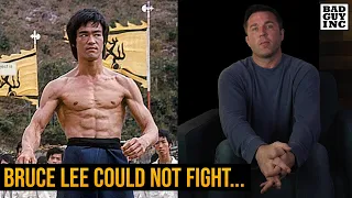 Bruce Lee could NOT fight,, and this did NOT happen…