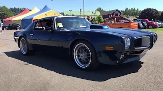 Gorgeous Pro Touring 1970 Pontiac Firebird (Goodguys Puyallup 2017)