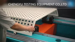 Horizontal tensile testing machine