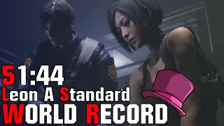 [Personal Best] Leon A Standard 51:44 Resident Evil 2 Remake | 120FPS