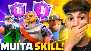 COPIEI O DECK DO TOP 1 GLOBAL MAIS HABILIDOSO DA HISTÓRIA DO CLASH ROYALE!