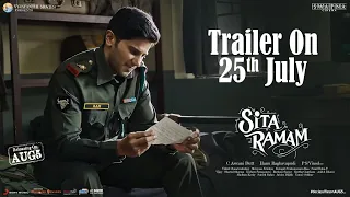 Sita Ramam Trailer on 25th July | Dulquer Salmaan | Mrunal | Hanu Raghavapudi | Rashmika