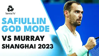 Roman Safiullin GOD MODE vs Andy Murray | Shanghai 2023 Highlights