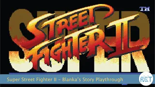 Super Street Fighter II (SEGA Mega Drive) - Blanka's Story Playthrough