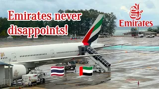 Emirates B777-300ER | Phuket - Dubai | Trip Report