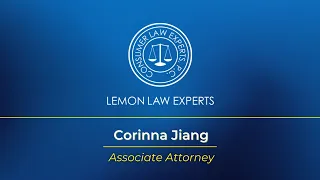 Corinna Jiang - The Lemon Law Experts