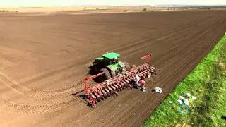 LLC «WEST AGRO GROUP» Seeder Kverneland (sowing of sugar beet 2016)