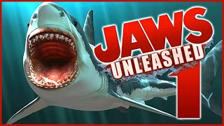 Jaws Unleashed Walkthrough Part 1 (PS2, PC, XBOX) ''The Break Out'' No Commentary