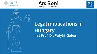 Ars Boni Episode 27 - Legal implications of Covid-19 in Hungary