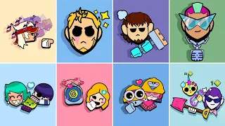 40+ Brawl Stars Pins Art