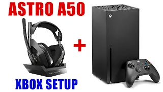 How to Setup ASTRO A50 Wireless + Base Station Gen 4 with Xbox Series X & S [No Optical Audio Cable]