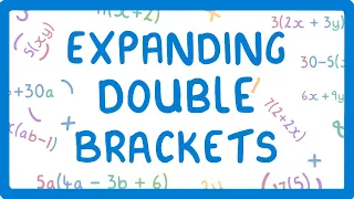 GCSE Maths - How to Expand Double Brackets  #36