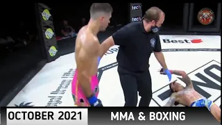 boxing & mma knockouts | october 2021 week 3