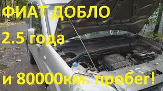 Фиат Добло /2.5 года и 80000км./Общий пробег 144000/ (Fiat Doblo)