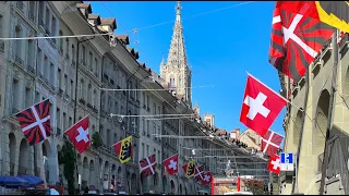 Bern Switzerland | Walking Tour 4K HDR Dolby Vision