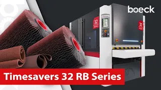 Timesavers 32 RB Series - boeck tools in action