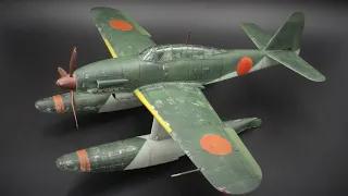 Tamiya 1/48 Aichi Seiran floatplane -  FULL BUILD VIDEO