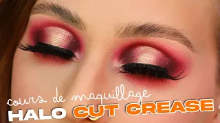 Cours de maquillage : HALO CUT CREASE